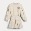 Abiti & Tute-Brunello Cucinelli Abito in jersey di lana vergine stretch con Precious Flower Crest Tortora (C8502)