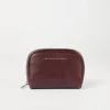 Piccola Pelletteria-Brunello Cucinelli Beauty case in vitello Burgundy (C8457)