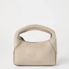 Borse A Mano & Shopper-Brunello Cucinelli Borsa Hobo BC Duo piccola in vitello Beige (C3251)