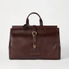 Borse-Brunello Cucinelli Borsa in vitello Burgundy (C8457)