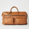 Borse-Brunello Cucinelli Borsa Trolley in vacchetta Cognac (C001)