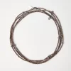 Event Dressing-Brunello Cucinelli Bracciale in ematite e Argento sterling 925 Marrone (CFT44)