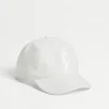 Accessori-Brunello Cucinelli Cappello Baseball in felpa con ricamo Dazzling Bianco (C600)