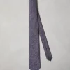 Altri Accessori-Brunello Cucinelli Cravatta Paisley in seta Viola (C9718)