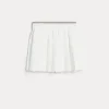 Travelwear | Pantaloni & Gonne-Brunello Cucinelli Gonna Tennis in popeline plissé techno con shorts Naturale (C3720)