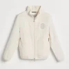 Capospalla-Brunello Cucinelli Outerwear in microfibra idrorepellente con stampa Surf Off-White (C2378)