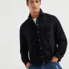 Capospalla-Brunello Cucinelli Overshirt in camoscio double face Blu Navy (C6536)