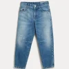 Pantaloni-Brunello Cucinelli Pantalone cinque tasche in denim con rotture Denim (C90R4)