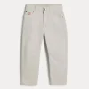 Pantaloni-Brunello Cucinelli Pantalone cinque tasche in denim leggero tinto comfort Grigio Chiaro (C7425)