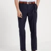 Pantaloni-Brunello Cucinelli Pantalone formal fit in pied-de-poule di lana vergine Blu Navy (C011)