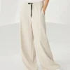 Travelwear-Brunello Cucinelli Pantalone Track in felpa Smooth di cotone Beige Freddo (C2869)