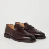 Mocassini-Brunello Cucinelli Penny Loafer in vitello Cacao (C8434)