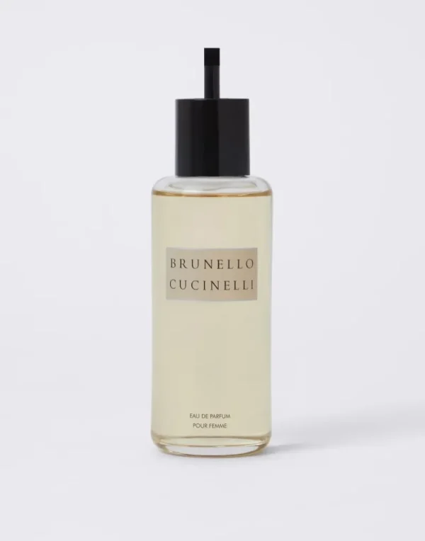 Donna-Brunello Cucinelli Ricarica Profumo Pour Femme, 200 ml - compatibile solo con formato da 150 ml Trasparente (C00D)