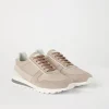 Sneakers-Brunello Cucinelli Runners in vitello e camoscio lavato Beige (CUC74)