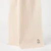 Sciarpe-Brunello Cucinelli Sciarpa in cashmere Beige Chiaro (CQ125)