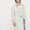 Capospalla-Brunello Cucinelli Trench in gabardina di cotone techno idrorepellente Beige Freddo (C2457)