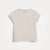 T-shirt & Camicie-Brunello Cucinelli T-shirt in jersey di cotone con monile Rosa Antico (C9527)